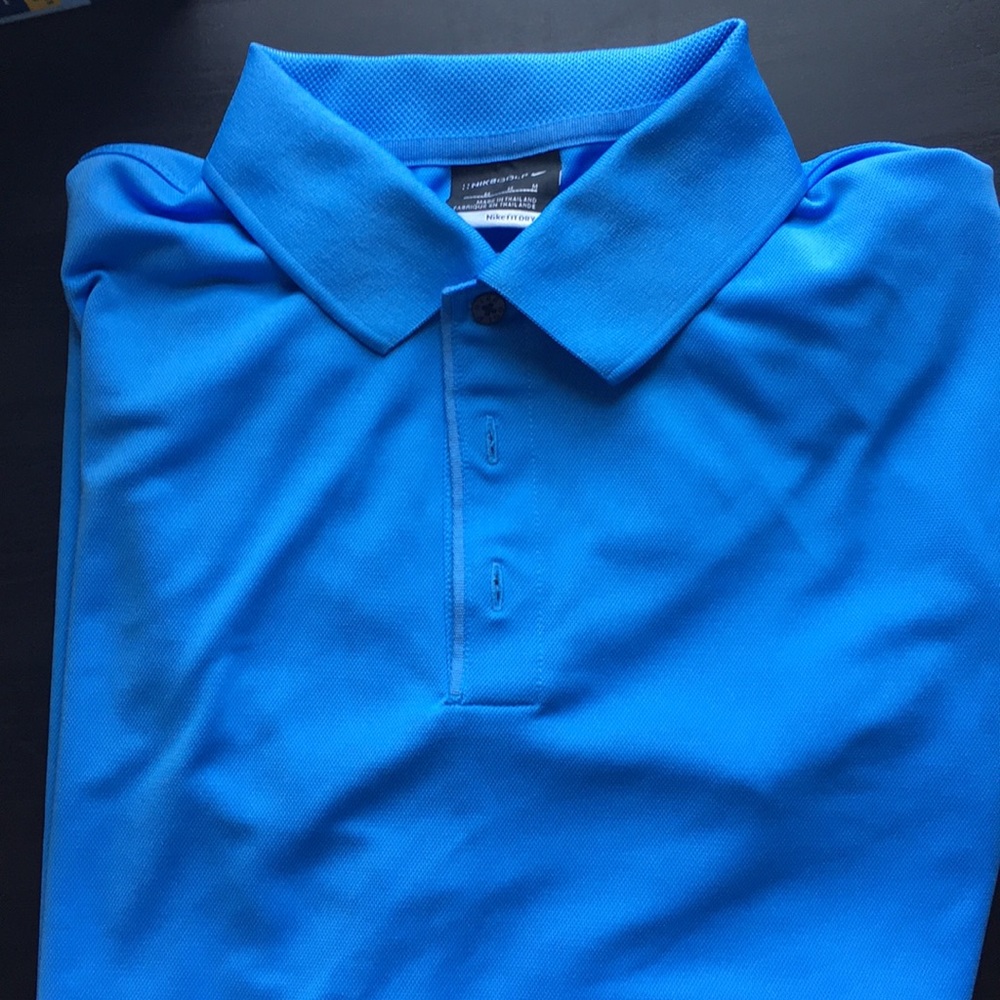 Light Blue Nike Golf Polo